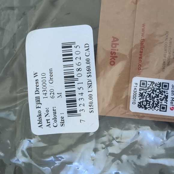 Fjallraven abisko dress NWT - Picture 3 of 4